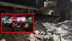 Bumbung Asarama Runtuh. 3 Orang Penghuni Rumah Anak Yatim Cedera.