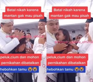 (Video) Pengantin Lelaki Batal Perkahwinan Kerana Didatangi Bekas Teman Wanita