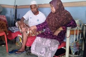 Suami Isteri Bergantung Bantuan Jiran Untuk Hidup