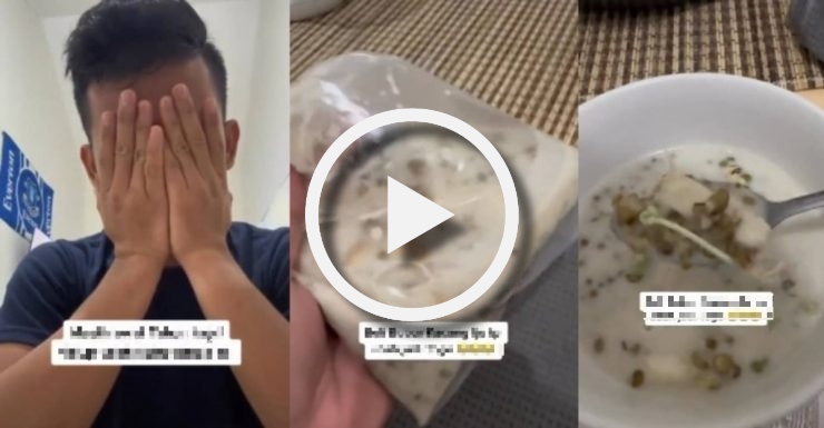 [ADA VIDEO] Pemuda Murung Beli Bubur Kacang Hijau 'Tumbuh' Taugeh