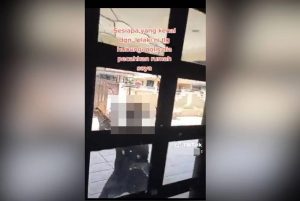 Lelaki Pecah Cermin Rumah Bekas Isteri Positif Dadah
