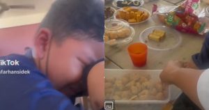 (VIDEO) Murid Lelaki Sedih Kuih Raya Tidak Disentuh Ketika Jamuan Kelas