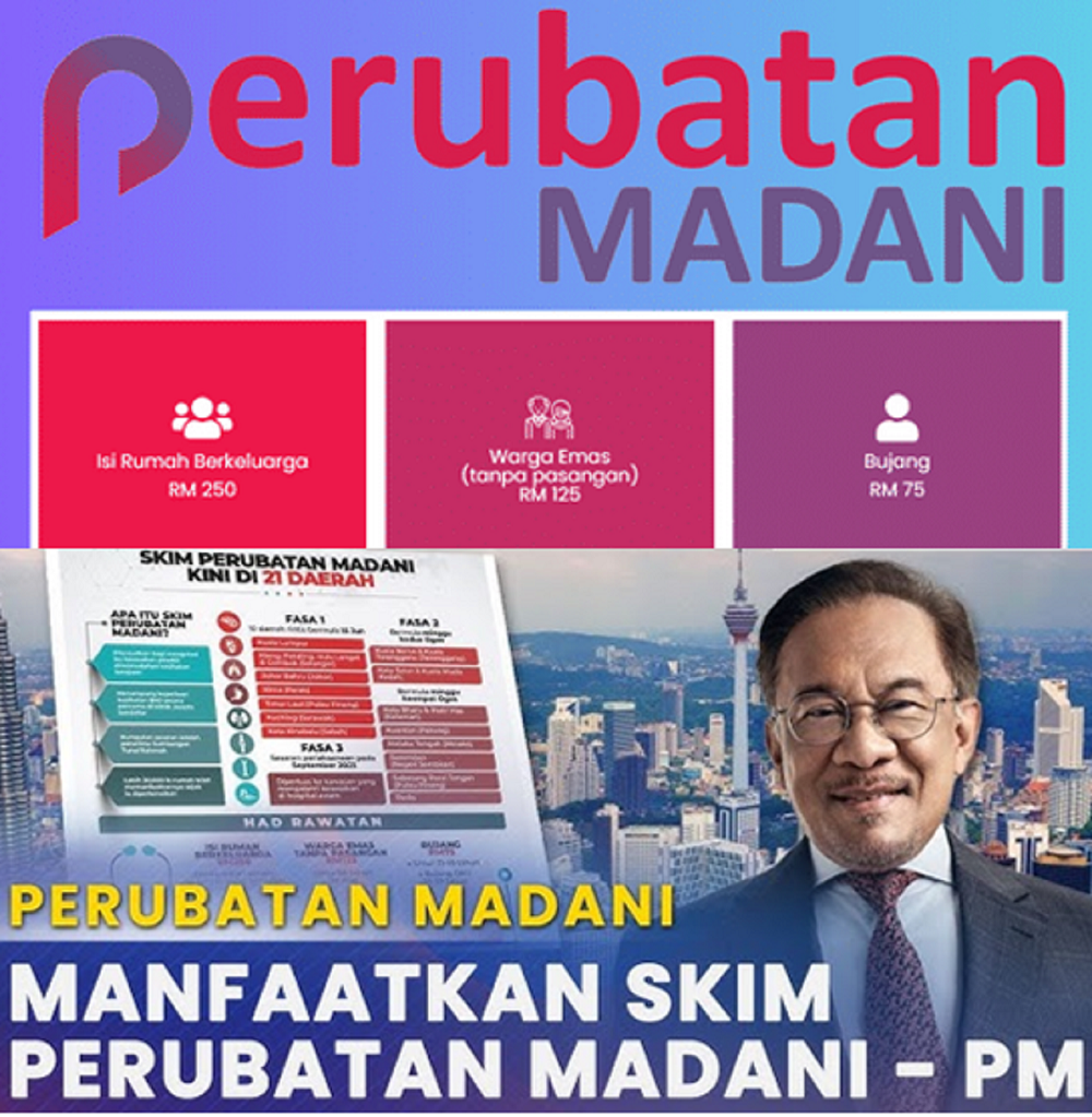 Skim Perubatan Madani. Ini Cara Memohon.