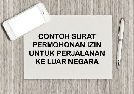 surat permohonan izin untuk perjalanan luar negara