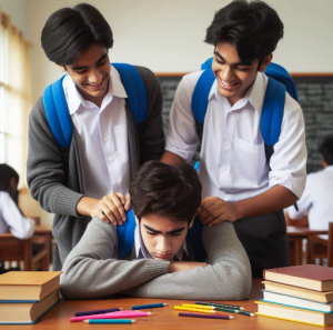 surat gangguan buli di sekolah