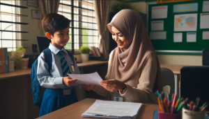 surat pengesahan alamat pelajar