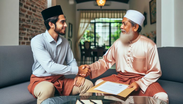 contoh surat perjanjian pengisytiharan hibah