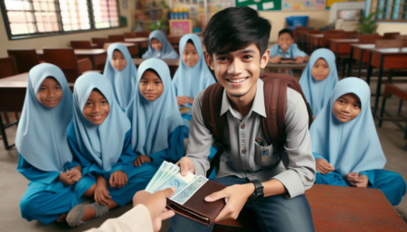 surat bantuan persekolahan
