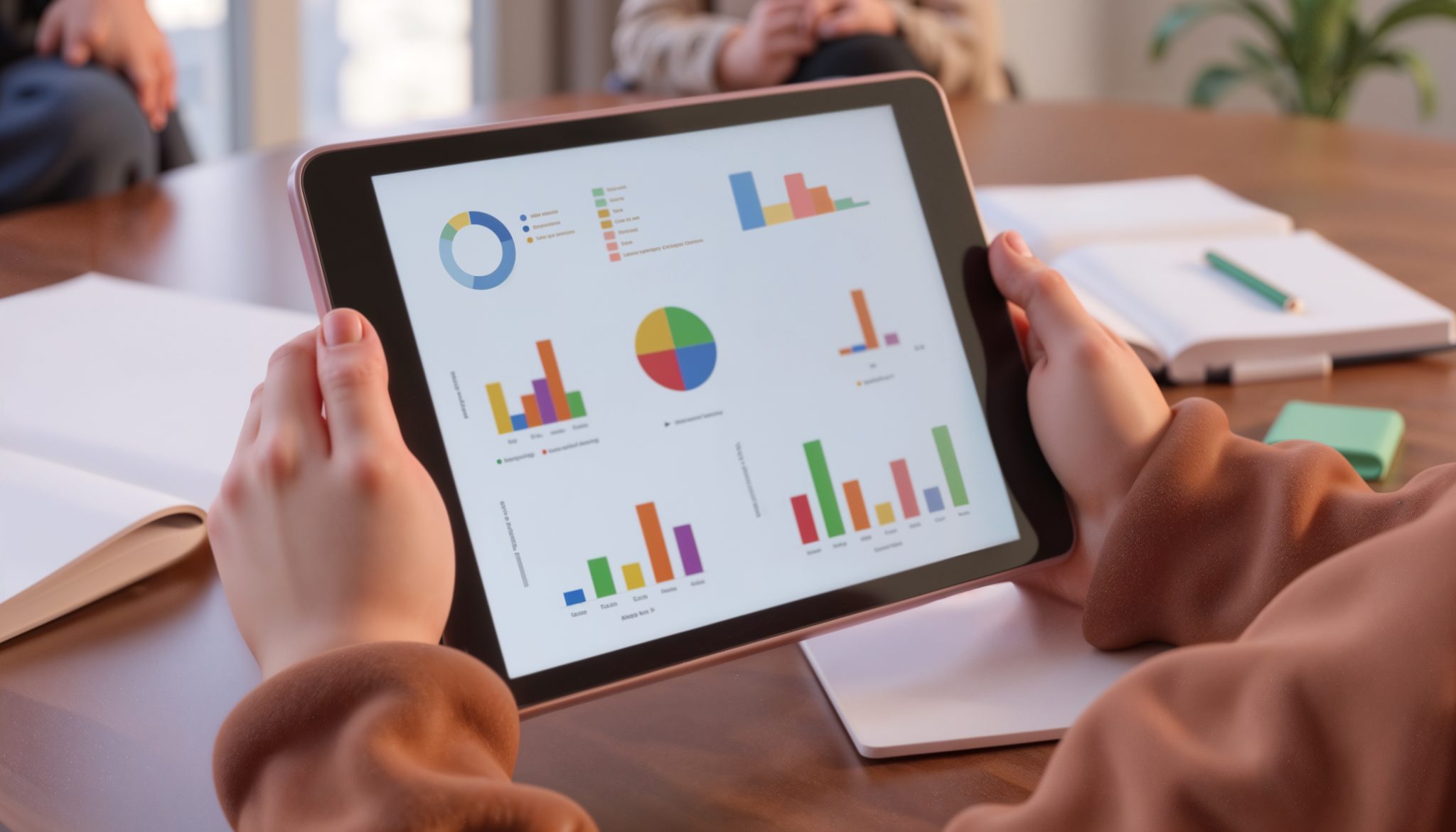 analyzing-financial-charts-tablet-business-meeting