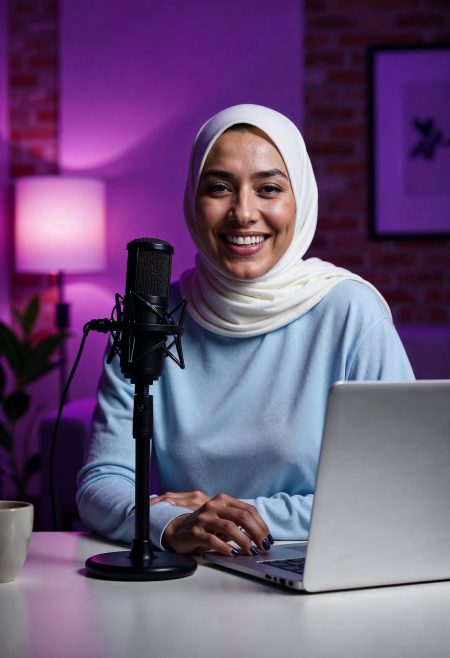 hijabi host live