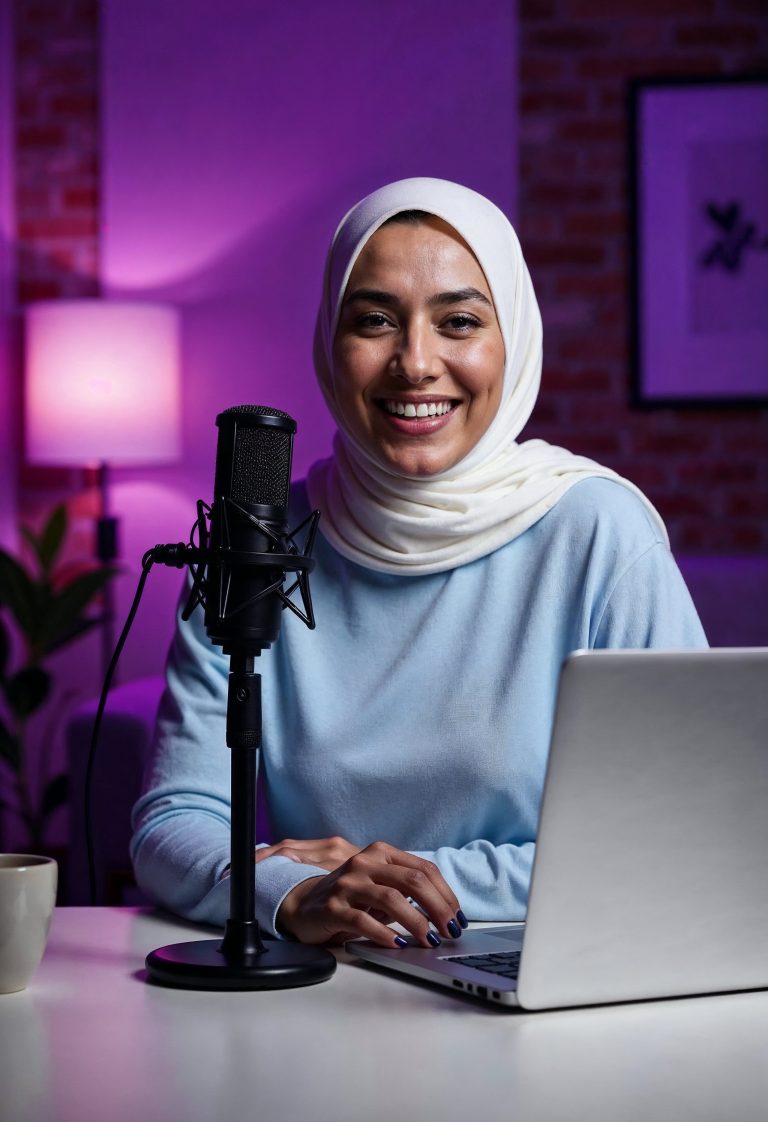 hijabi host live