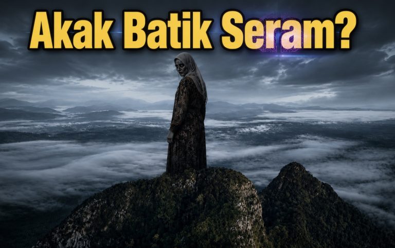 Akak Berkain Batik Tiba-Tiba Muncul Di Gunung. Apa Jadi Lepas Itu Memang Seram! akak batik gunung seram
