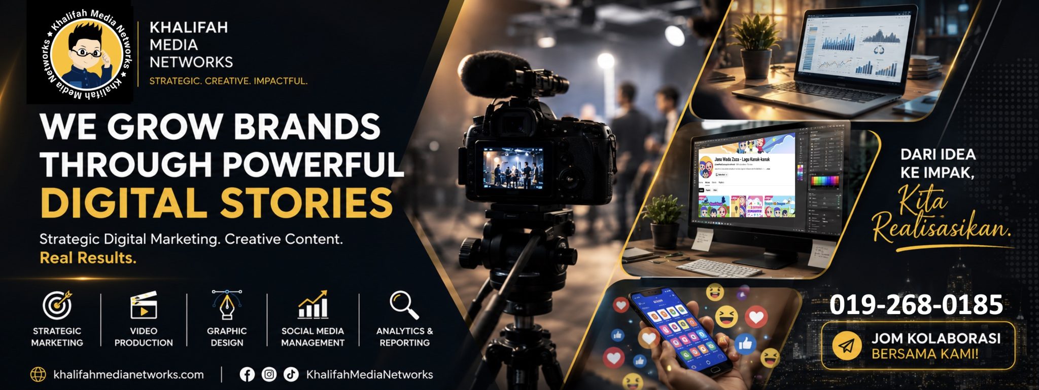 Portal Khalifah Media Networks Agensi Digital Marketing Malaysia